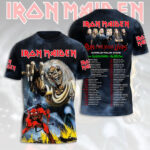 Iron Maiden 2026 World Tour 3D Apparel – HOATT16562