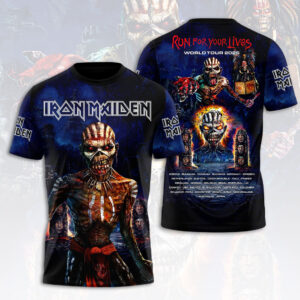 Iron Maiden 2026 World Tour 3D Apparel - HOATT16595