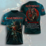 Iron Maiden 2026 World Tour 3D Apparel – HOATT16596