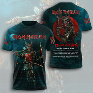Iron Maiden 2026 World Tour 3D Apparel - HOATT16596