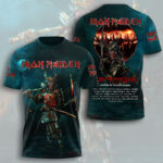 Iron Maiden 2026 World Tour 3D Apparel – HOATT16635