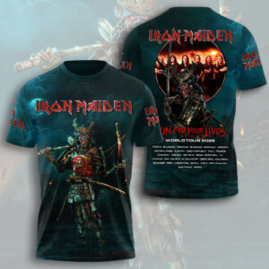 Iron Maiden 2026 World Tour 3D Apparel - HOATT16635