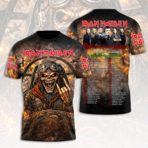 Iron Maiden 2026 World Tour 3D Apparel - HOATT16640