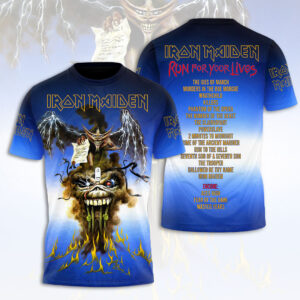 Iron Maiden 2026 World Tour 3D Apparel - HOATT16650