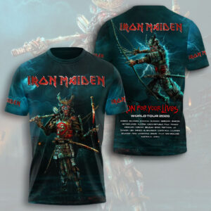 Iron Maiden 2026 World Tour 3D Apparel - HOATT16652