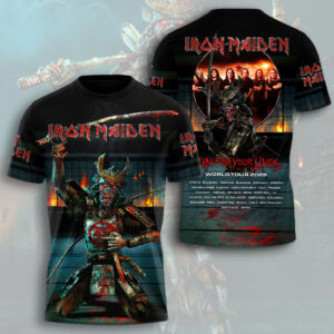 Iron Maiden 2026 World Tour 3D Apparel - HOATT16653
