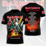 Iron Maiden 2026 World Tour 3D Apparel – HOATT16667