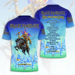 Iron Maiden 2026 World Tour 3D Apparel - HOATT16668