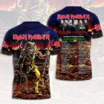 Iron Maiden 2026 World Tour 3D Apparel – HOATT16669