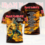 Iron Maiden 2026 World Tour 3D Apparel – HOATT16711