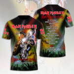 Iron Maiden 2026 World Tour 3D Apparel – HOATT16737