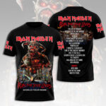 Iron Maiden 2026 World Tour 3D Apparel – HOATT16739