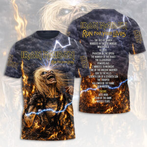 Iron Maiden 2026 World Tour 3D Apparel - HOATT16757