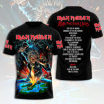 Iron Maiden 2026 World Tour 3D Apparel – HOATT16771