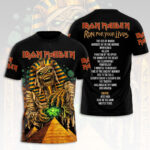 Iron Maiden 2026 World Tour 3D Apparel – HOATT16773
