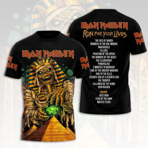 Iron Maiden 2026 World Tour 3D Apparel - HOATT16773