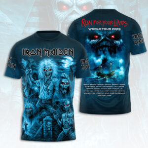 Iron Maiden 2026 World Tour 3D Apparel - HOATT16917