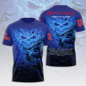 Iron Maiden 2026 World Tour 3D Apparel - HOATT16923