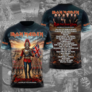 Iron Maiden 2026 World Tour 3D Apparel - TMTHU4668