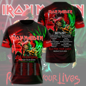 Iron Maiden 3D Apparel - TMTHU4453