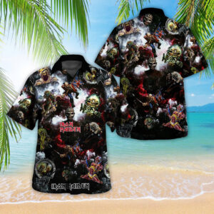Iron Maiden 3D Hawaiian Apparel - VANDH5153