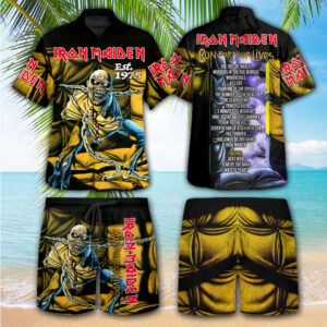 Iron Maiden 3D Hawaiian Apparel - HOATT16707