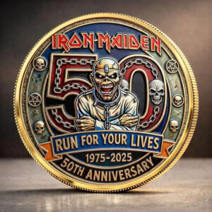 Iron Maiden 50th Anniversary Commemorative Coin - TANTN21558