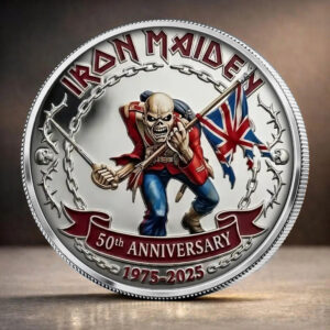 Iron Maiden 50th Anniversary Commemorative Coin - MAITM15153