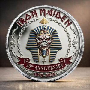 Iron Maiden 50th Anniversary Commemorative Coin - MAITM15154
