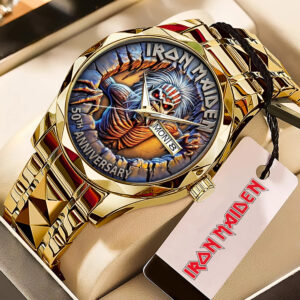 Iron Maiden Alloy Luxury Quartz Watch - TMTHU4613