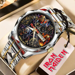 Iron Maiden Alloy Luxury Quartz Watch - VANDH5132