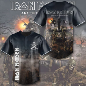 Iron Maiden Baseball Jersey - TMTHU4161
