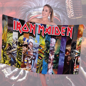 Iron Maiden Rectangle Beach Towel - TMTHU4697