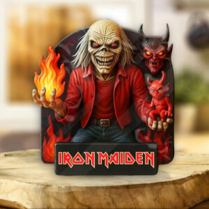Iron Maiden Custom Shape Acrylic Plaque - MAITM14992