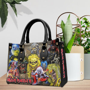 Iron Maiden Leather HandBag - VANDH5140