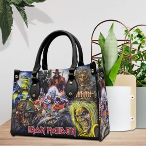 Iron Maiden Leather HandBag - VANDH5142