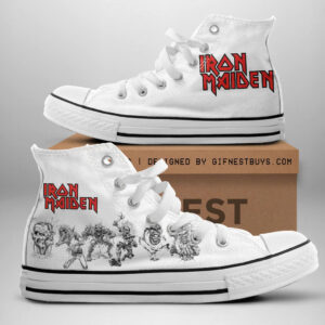 Iron Maiden High Top Canvas Shoes - VANDH5117
