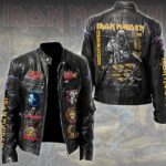 Iron Maiden Motorcycle Leather Jacket – TMTHU4235