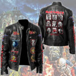 Iron Maiden Motorcycle Leather Jacket – TMTHU4300