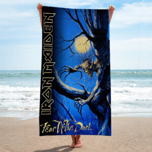 Iron Maiden Rectangle Beach Towel - MAITM14990