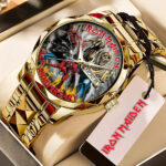 Iron Maiden The Number Of The Beast 44th Anniversary Alloy Luxury Quartz Watch – TMTHU4577