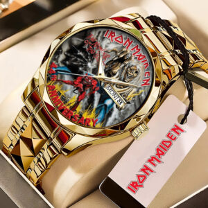 Iron Maiden The Number Of The Beast 44th Anniversary Alloy Luxury Quartz Watch - TMTHU4577