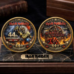 Iron Maiden The Number Of The Beast 44th Anniversary Commemorative Coin – TMTHU4781
