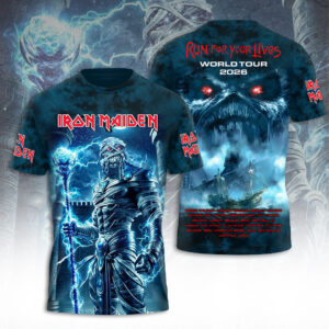 Iron Maiden Tour 2026 3D Apparel - TANTN21825