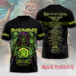 Iron Maiden World Tour 2026 3D Apparel – MAITM15023