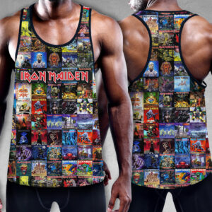 Iron Maiden Y-Back Muscle Tank Top - TMTHU4630