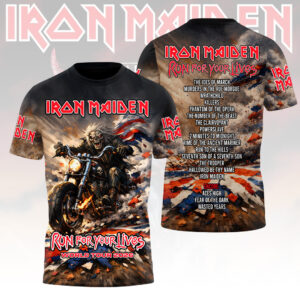Iron Maiden 2026 World Tour 3D Apparel - HOATT16449