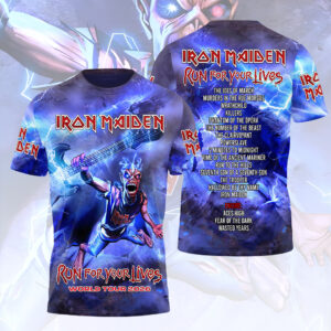 Iron Maiden 2026 World Tour 3D Apparel - HOATT16766