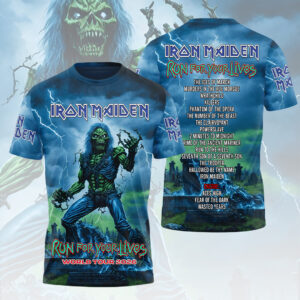 Iron Maiden 2026 World Tour 3D Apparel - HOATT16813
