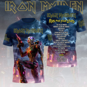 Iron Maiden 2026 World Tour 3D Apparel - HOATT16547
